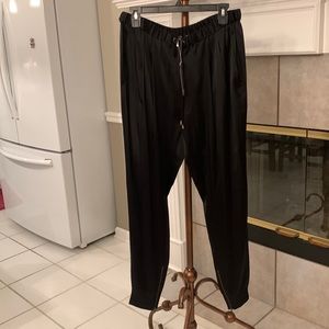 NWT Eileen Fisher Charmeouse Silk Pants sz. M